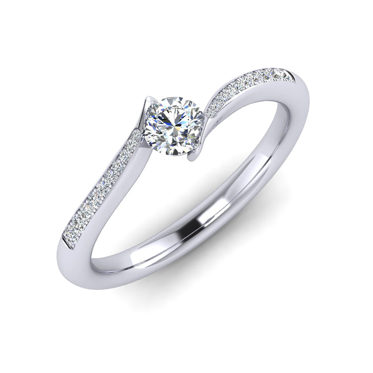 Platinum rings caratlane on sale